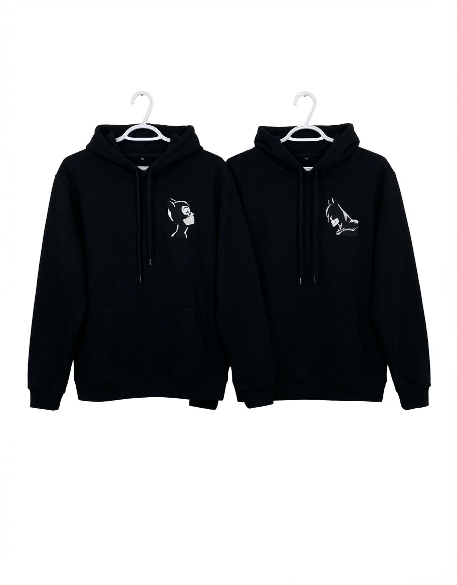 Dark hero- male hoodie